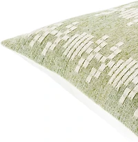 Green Elara Floral Pillow