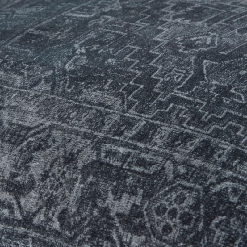 Charcoal Toole Throw Pillow