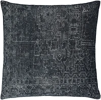 Charcoal Toole Throw Pillow