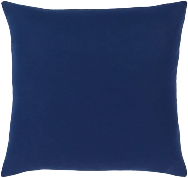 Navy Sanya Bay Bird Pillow