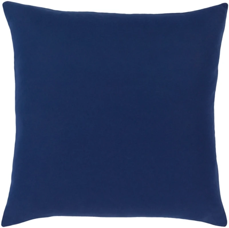 Navy Sanya Bay Floral Pillow