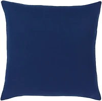 Navy Sanya Bay Floral Pillow