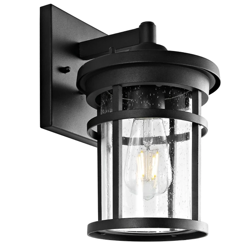 Black Senta Outdoor Wall Sconce