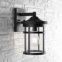 Black Senta Outdoor Wall Sconce