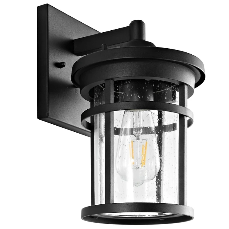Black Senta Outdoor Wall Sconce