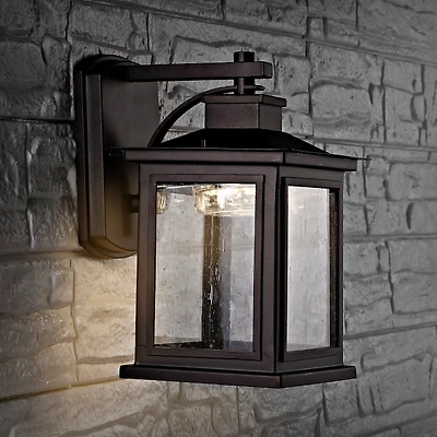SAFAVIEH Bronze Gorgen Outdoor Wall Sconce
