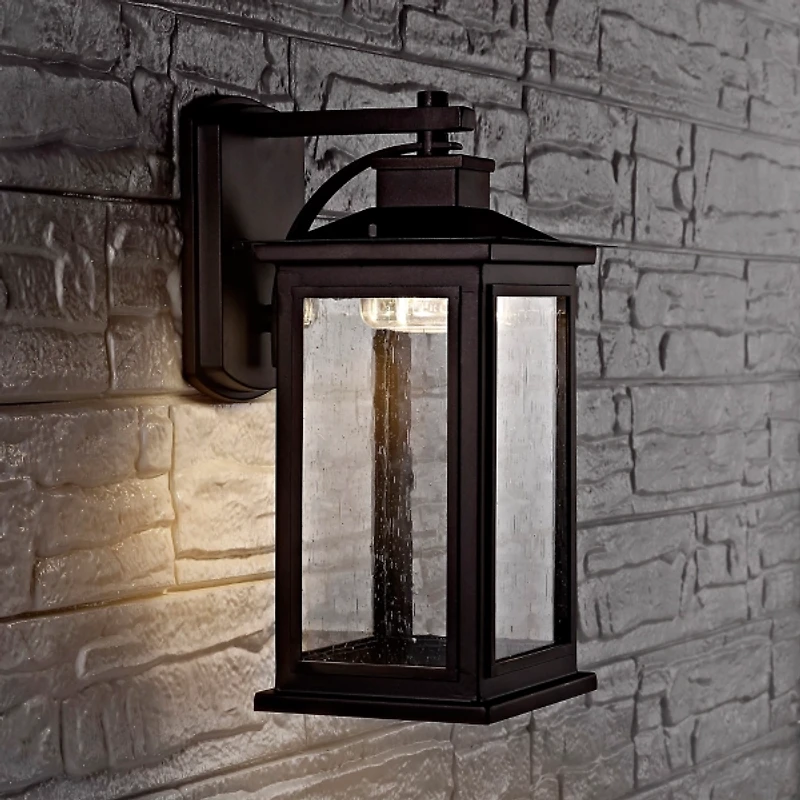 SAFAVIEH Bronze Taylen Outdoor Wall Sconce