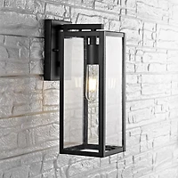 Black Norsan Outdoor Wall Sconce