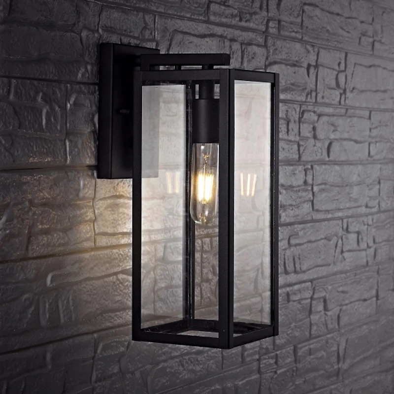 Black Norsan Outdoor Wall Sconce