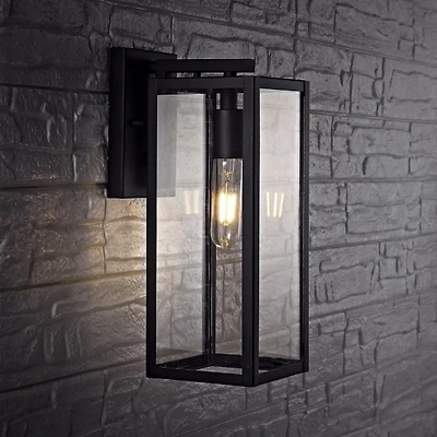 Black Norsan Outdoor Wall Sconce