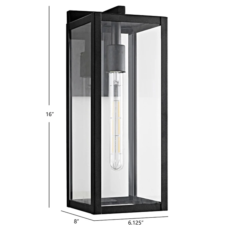 Black Welson Outdoor Wall Sconce