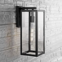 Black Welson Outdoor Wall Sconce