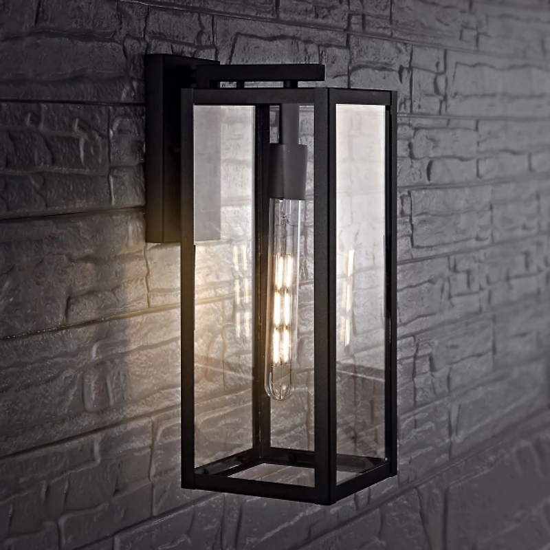 Black Welson Outdoor Wall Sconce