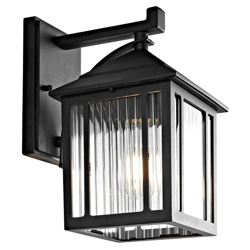 Black Ranzi Outdoor Wall Sconce