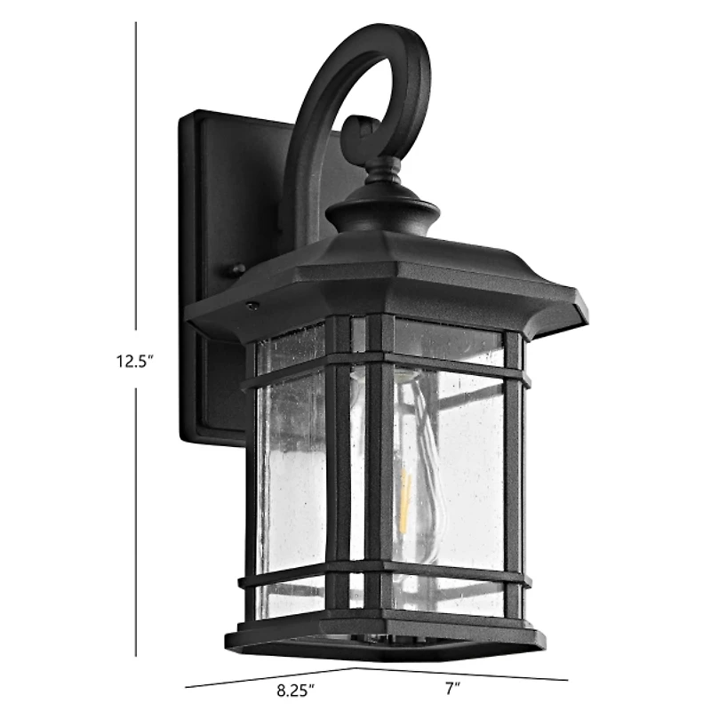 Black Lolia Outdoor Wall Sconce