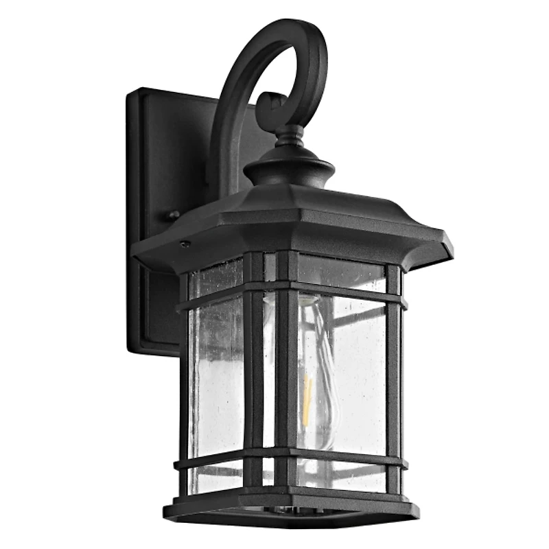 Black Lolia Outdoor Wall Sconce