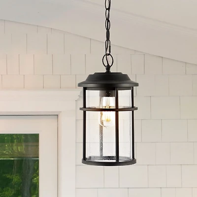 Black Cianna Outdoor Pendant Light