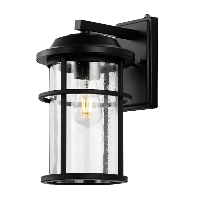 SAFAVIEH Matte Black Cianne Outdoor Wall Sconce