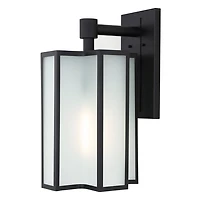 Black Hyla Outdoor Wall Sconce