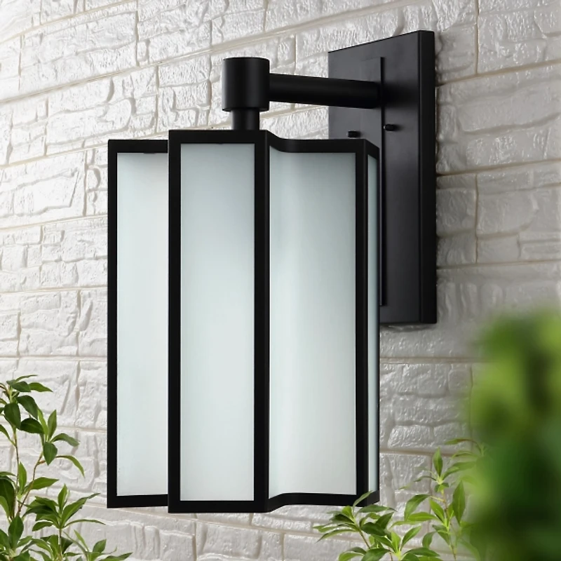 Black Hyla Outdoor Wall Sconce