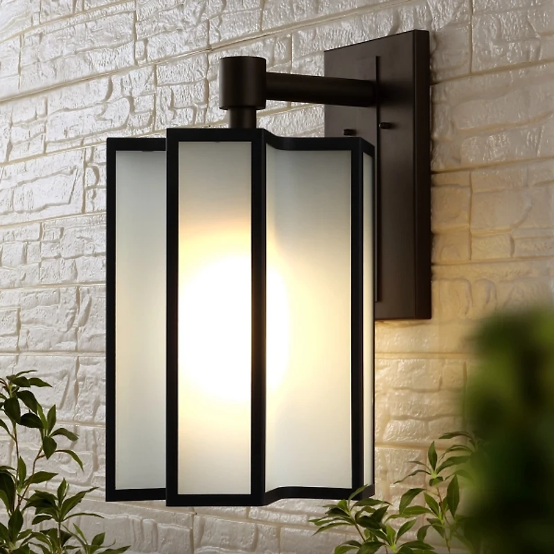 Black Hyla Outdoor Wall Sconce