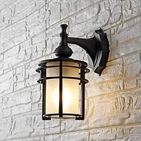 Black Adisyn Outdoor Wall Sconce