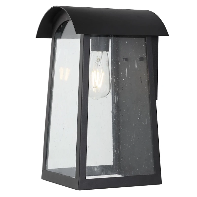 SAFAVIEH Black Adalai Outdoor Wall Sconce