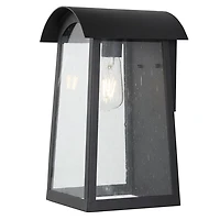 SAFAVIEH Black Adalai Outdoor Wall Sconce