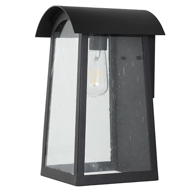 SAFAVIEH Black Adalai Outdoor Wall Sconce