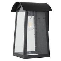 SAFAVIEH Black Adalai Outdoor Wall Sconce