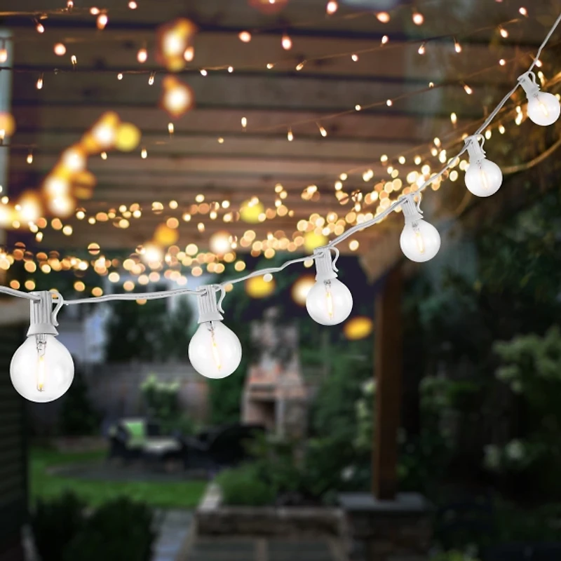 Chiera White LED Outdoor String Lights