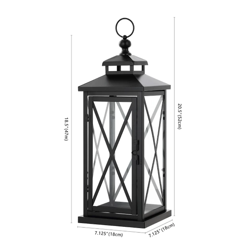 Lorio Black Outdoor Lanterns