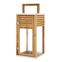 SAFAVIEH Natural Aleena Outdoor Lantern