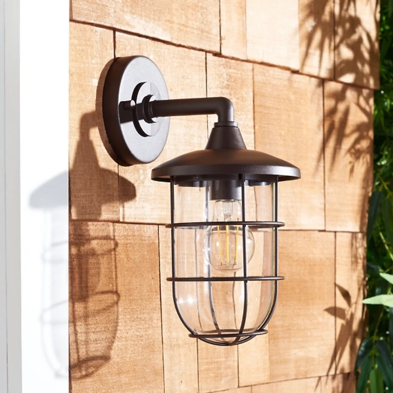 Bronze Liese Outdoor Wall Sconces, Set of 2