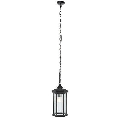 Black Hylan Outdoor Pendant Light