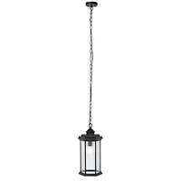 Black Hylan Outdoor Pendant Light