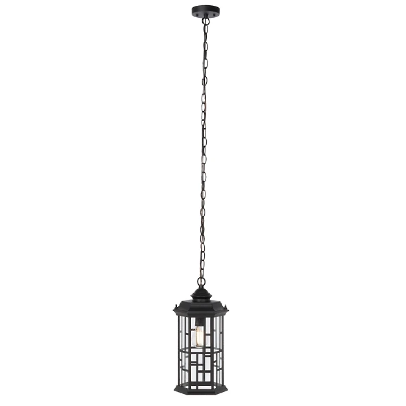 Black Carwen Outdoor Pendant Light