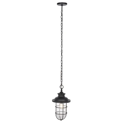 Black Adelle Outdoor Pendant Light