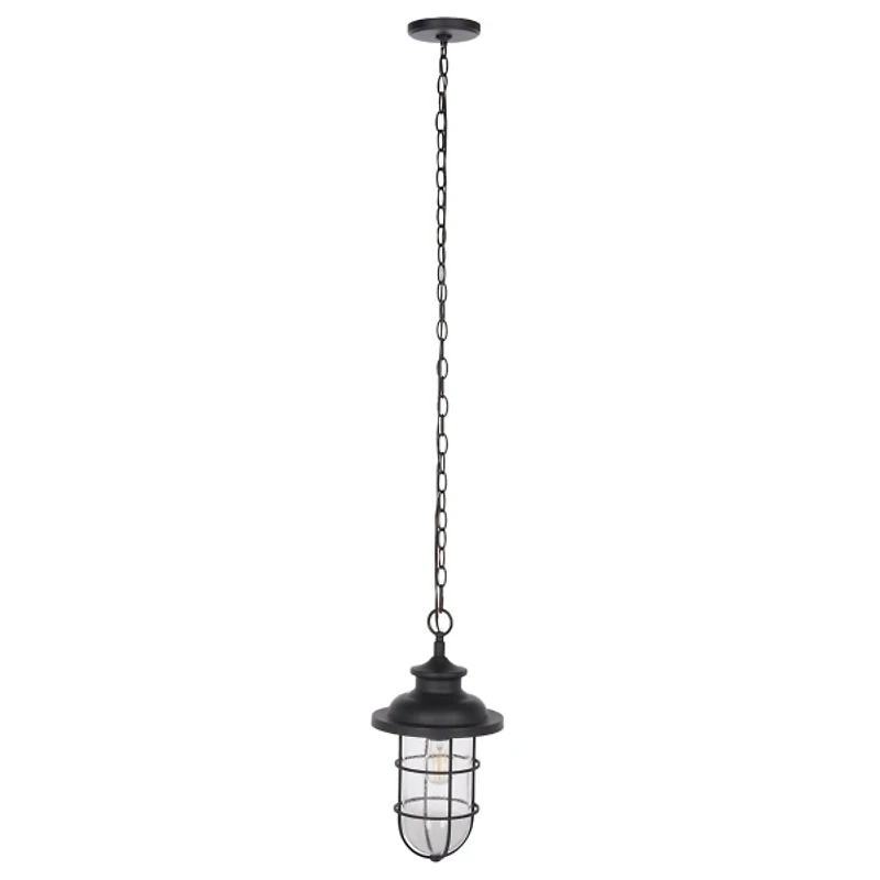 Black Adelle Outdoor Pendant Light