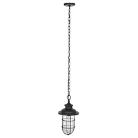 Black Adelle Outdoor Pendant Light