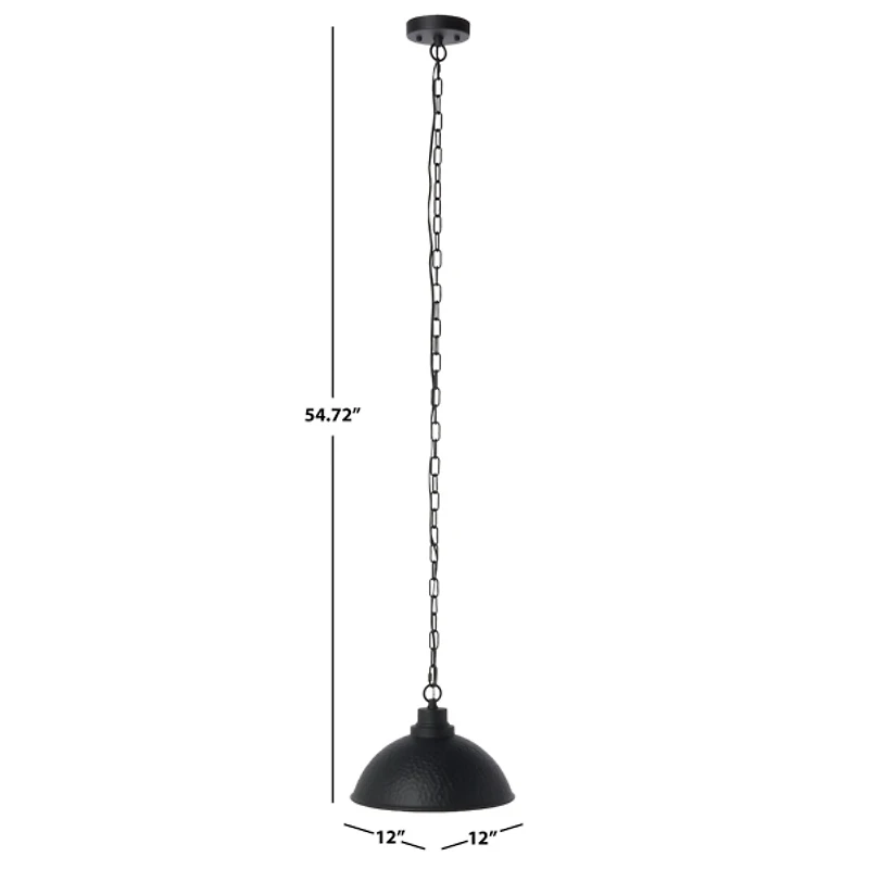 Black Melila Outdoor Pendant Light