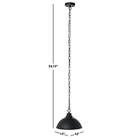 Black Melila Outdoor Pendant Light