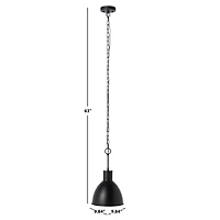 Black Priestly Outdoor Pendant Light