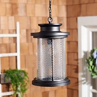 Black Queren Outdoor Pendant Light