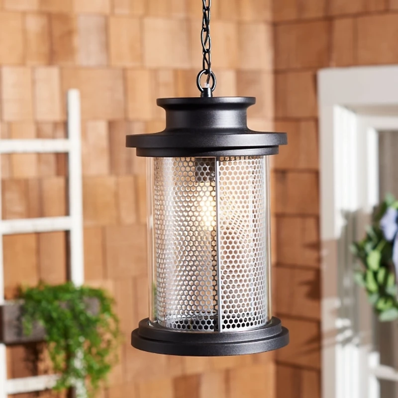 Black Queren Outdoor Pendant Light