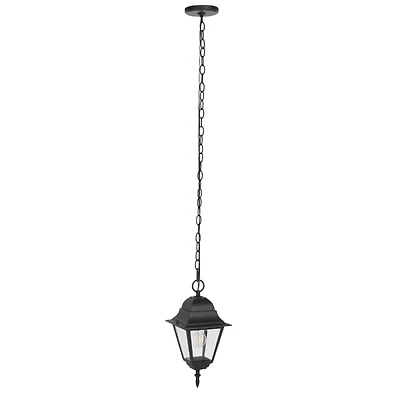 Rhion Black Outdoor Pendant Light