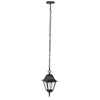Rhion Black Outdoor Pendant Light