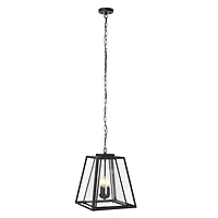 SAFAVIEH Rydler Black Outdoor Pendant Light