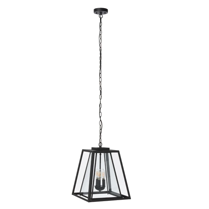 SAFAVIEH Rydler Black Outdoor Pendant Light