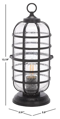 Rigel Black Outdoor Table Lamp